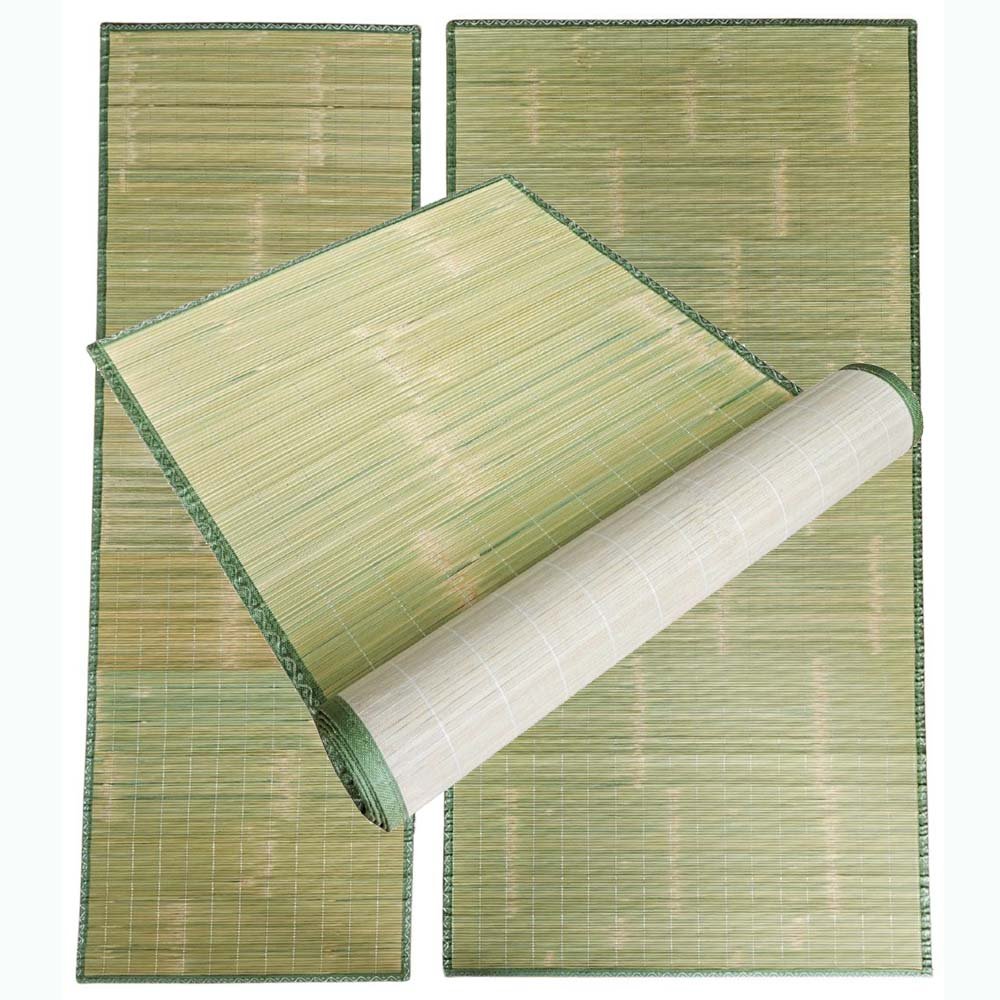 대나무 돗자리 2종 택1 / 60x180cm 90x180cm 여름 냉방 청대 매트 거실 마루 병원 침대 통풍 쿨시트 어르신 선물, 소(60x180cm) 상세 이미지 2