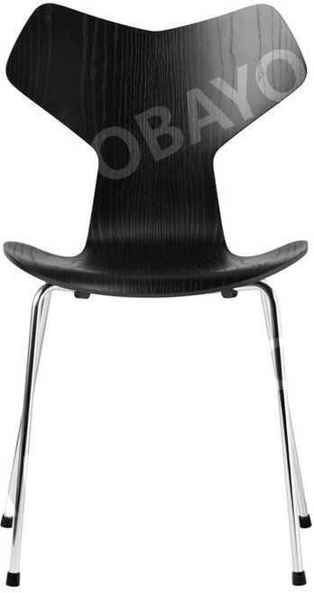 프리츠한센 그랑프리체어 원목 식탁 의자 Grand Prix chair, 블랙