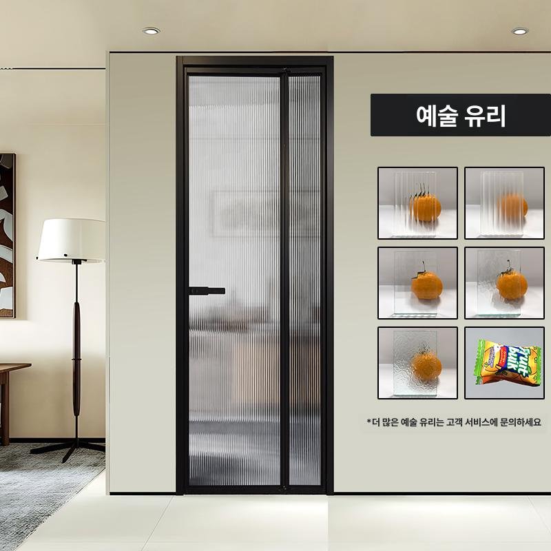 아티 세탁실터닝도어 터닝도어 세탁실문, 1개, 파노라마 아트 글라스 상세 이미지 1