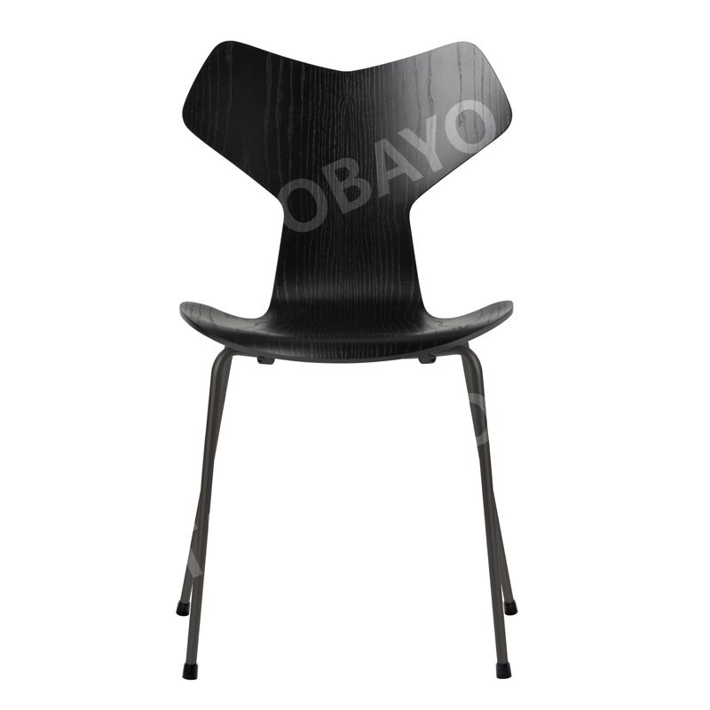 프리츠한센 그랑프리체어 원목 식탁 의자 Grand Prix chair, 블랙 상세 이미지 1
