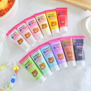 데코덴 생크림 클레이 12개 세트 탑꾸 폰케이스 만들기 재료 폰데코 꾸미기, 1탄 무광1, 1세트