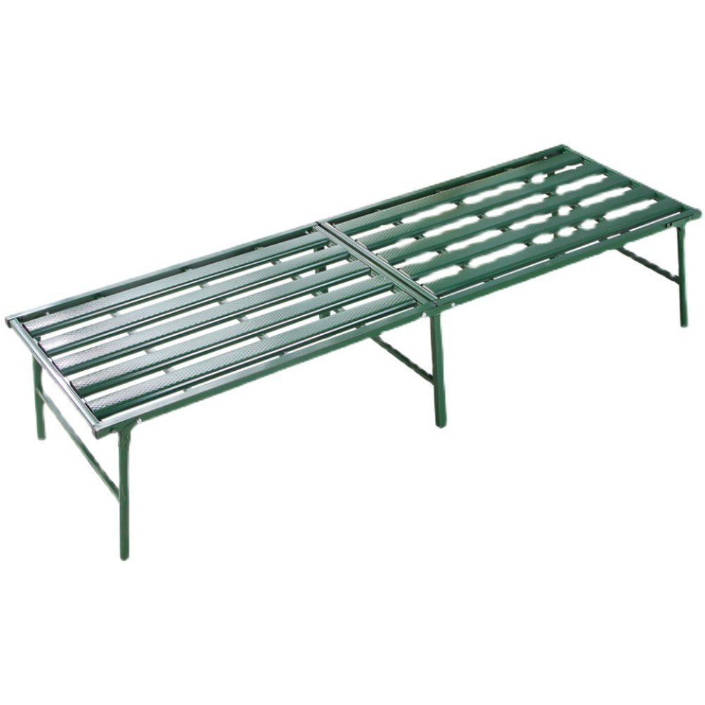 야외 접이식 평상 마루 접이식평상 1M 60X192CM 미니평상 알루미늄 조립식 야전침대, 철조침대 가로 60cm 세로 180cm 높이 38cm 상세 이미지 1