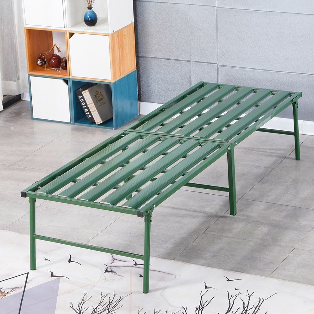 야외 접이식 평상 마루 접이식평상 1M 60X192CM 미니평상 알루미늄 조립식 야전침대, 철조침대 가로 60cm 세로 180cm 높이 38cm 상세 이미지 1
