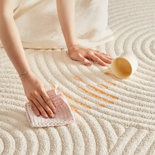 발탄 먼지없는 사계절 사이잘룩 워셔블 러그 상세 이미지 1
