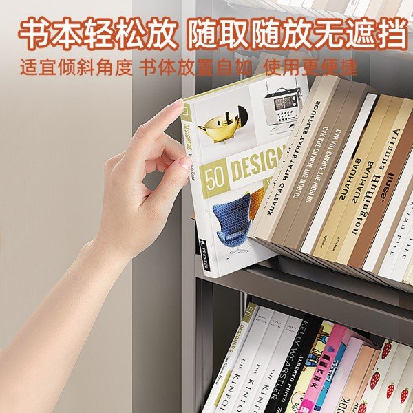 국경 간 도매에 적합한 다층 선반 바닥부터 벽까지 가정용 그림책 보관 스틸 책장 간단한, 20 Floor-to-ceiling boo 상세 이미지 2
