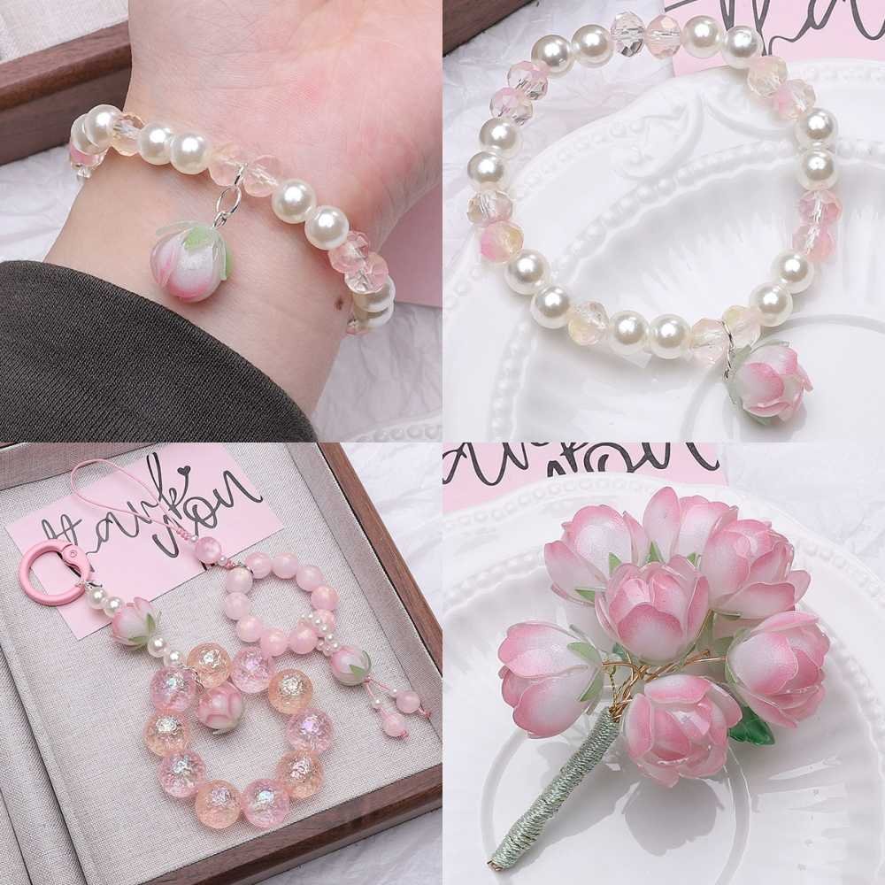불교 연꽃 포인트 펜던트 액세서리부자재 키링 DIY, S사이즈 약 14x13mm 10개입, 1개 상세 이미지 1