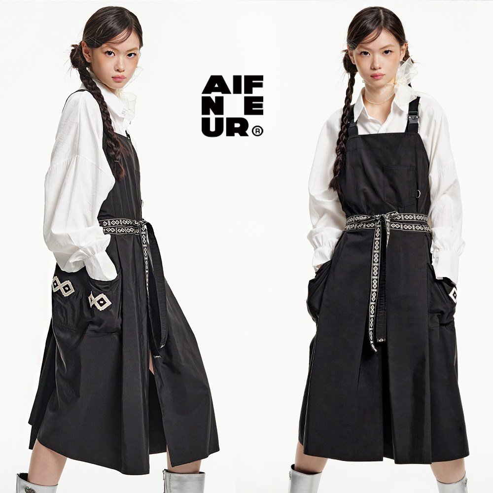 Aife run way 앞치마 미용앞치마 카페 프리미엄 앞치마 Ethnica S 사이즈, 1개 상세 이미지 1