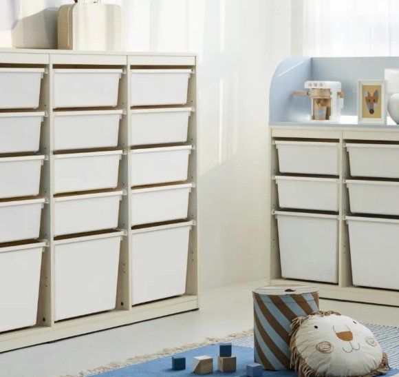 한샘 샘키즈 수납장 1305 모던 방문설치, 화이트, 5단쿠폰할인 상세 이미지 2