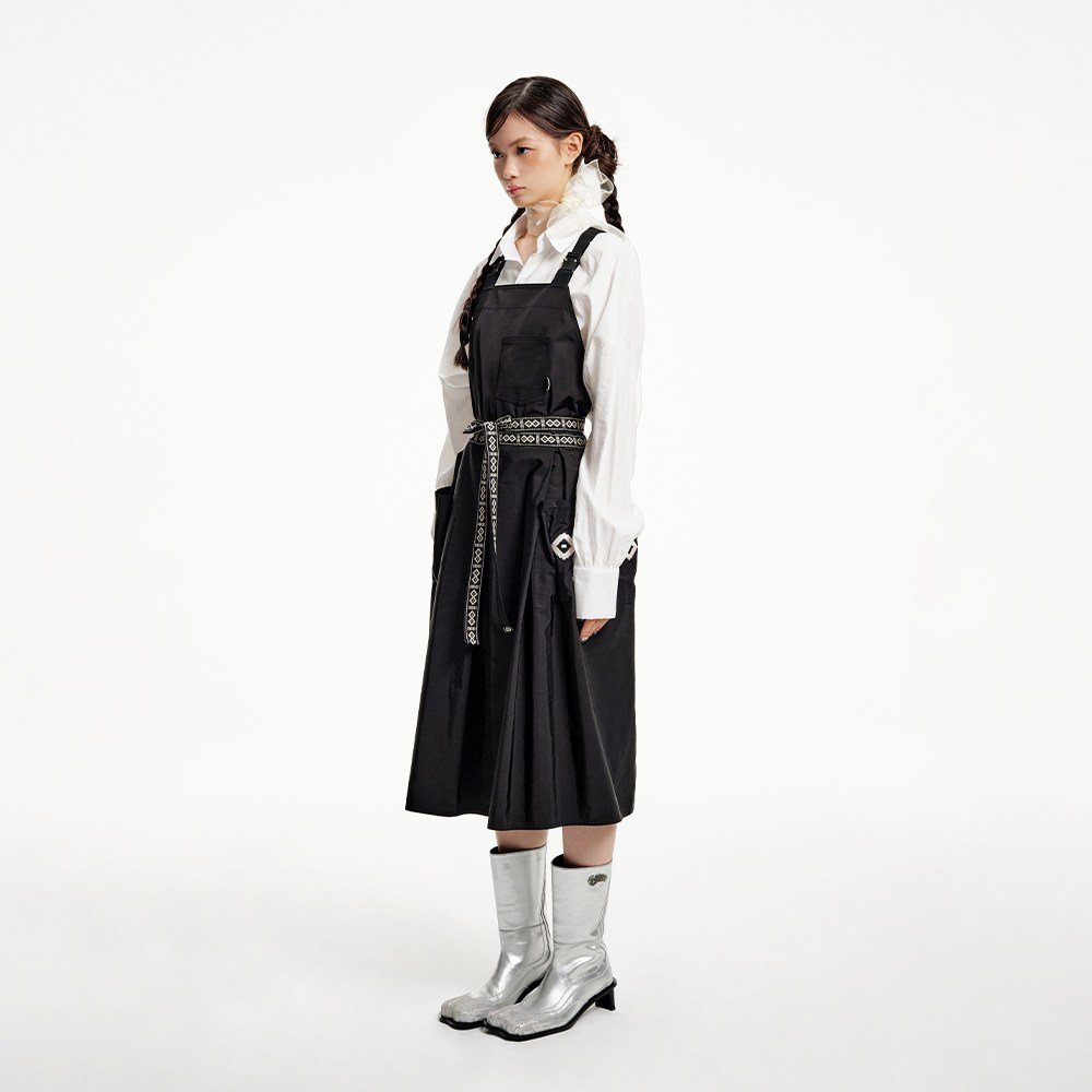 Aife run way 앞치마 미용앞치마 카페 프리미엄 앞치마 Ethnica S 사이즈, 1개 상세 이미지 2