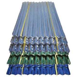 [금강산업]슬레이트 10장묶음 680mm*2400mm PET라이트 썬라이트 슬레이트지붕 투명지붕 축사지붕, 블루(금강산업제품), 10개