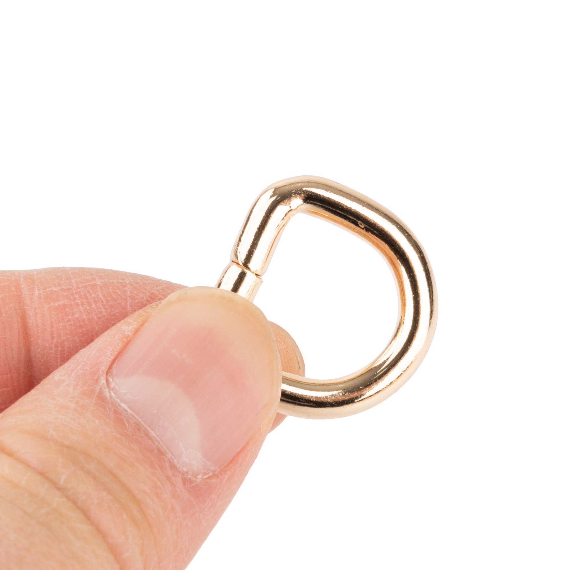 D링 13MM (20) - 골드 100개 상세 이미지 2