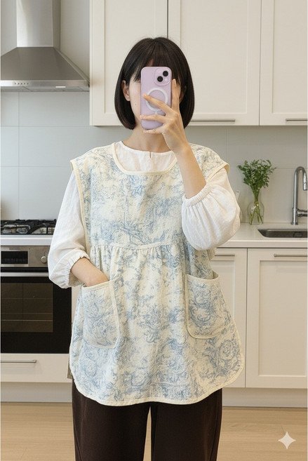수유앞치마 옷만들기 패턴, 1개