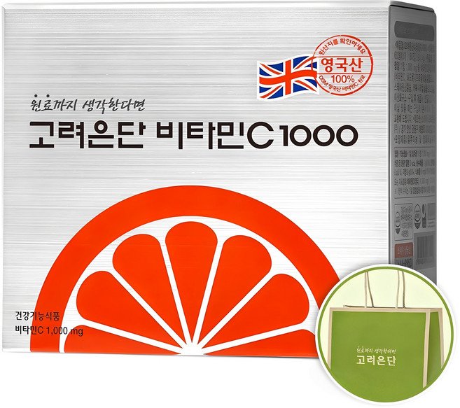 고려은단 비타민C 1000 + 쇼핑백, 180정, 1개