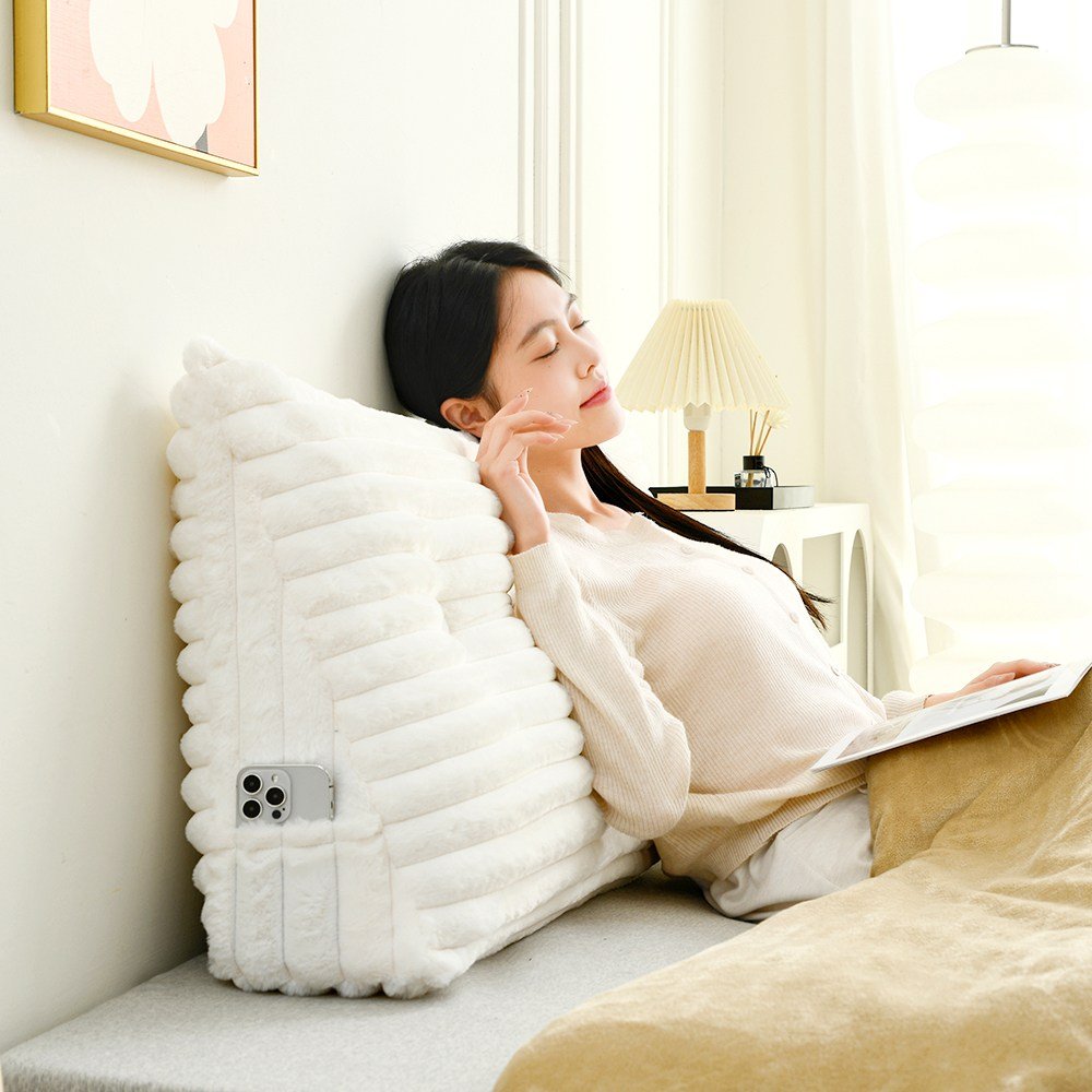 소하임 버니블룸 헤드쿠션, 화이트 상세 이미지 1