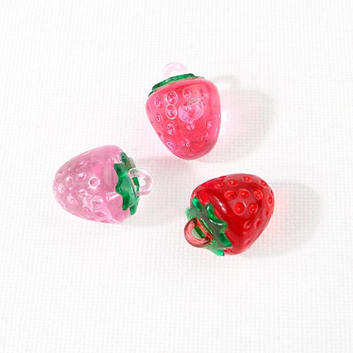DIY 데코덴생크림 필통 핸드폰 케이스 꾸미기 세트, 과일파츠, 1세트 상세 이미지 1