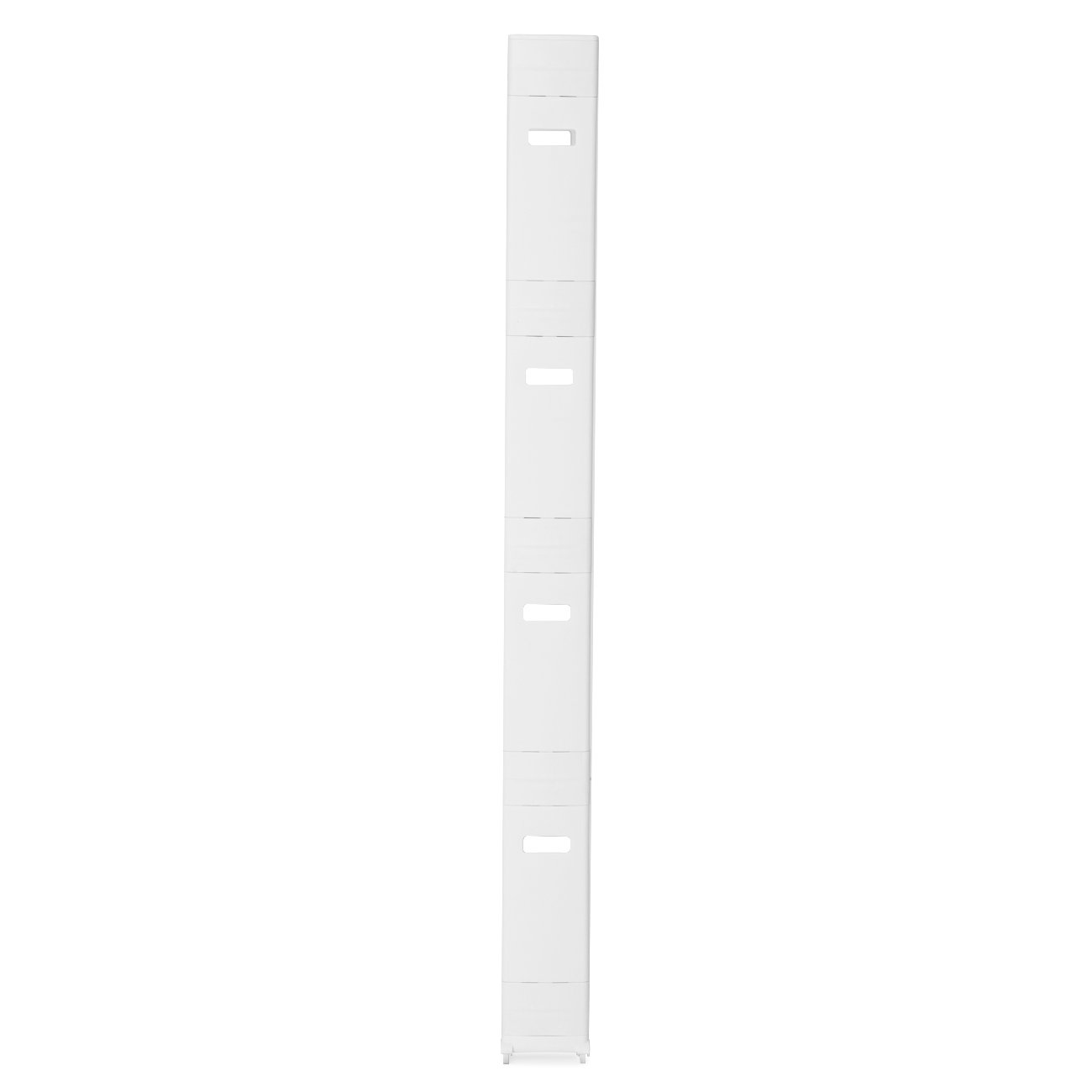 코멧 5단 이동식 틈새 선반, 화이트, 1개 상세 이미지 1